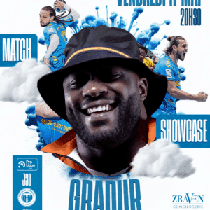 GRADUR EN SHOWCASE APRÈS TREMBLAY-ANGERS LE VENDREDI 17 MAI 2024