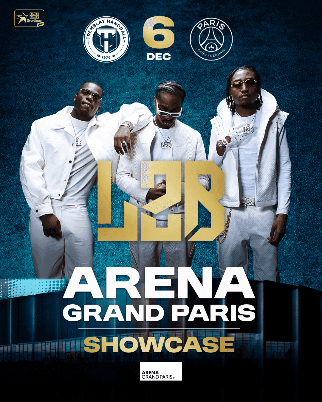 L2B en showcase après Tremblay – PSG : les phénomènes débarquent à l’Arena Grand Paris !