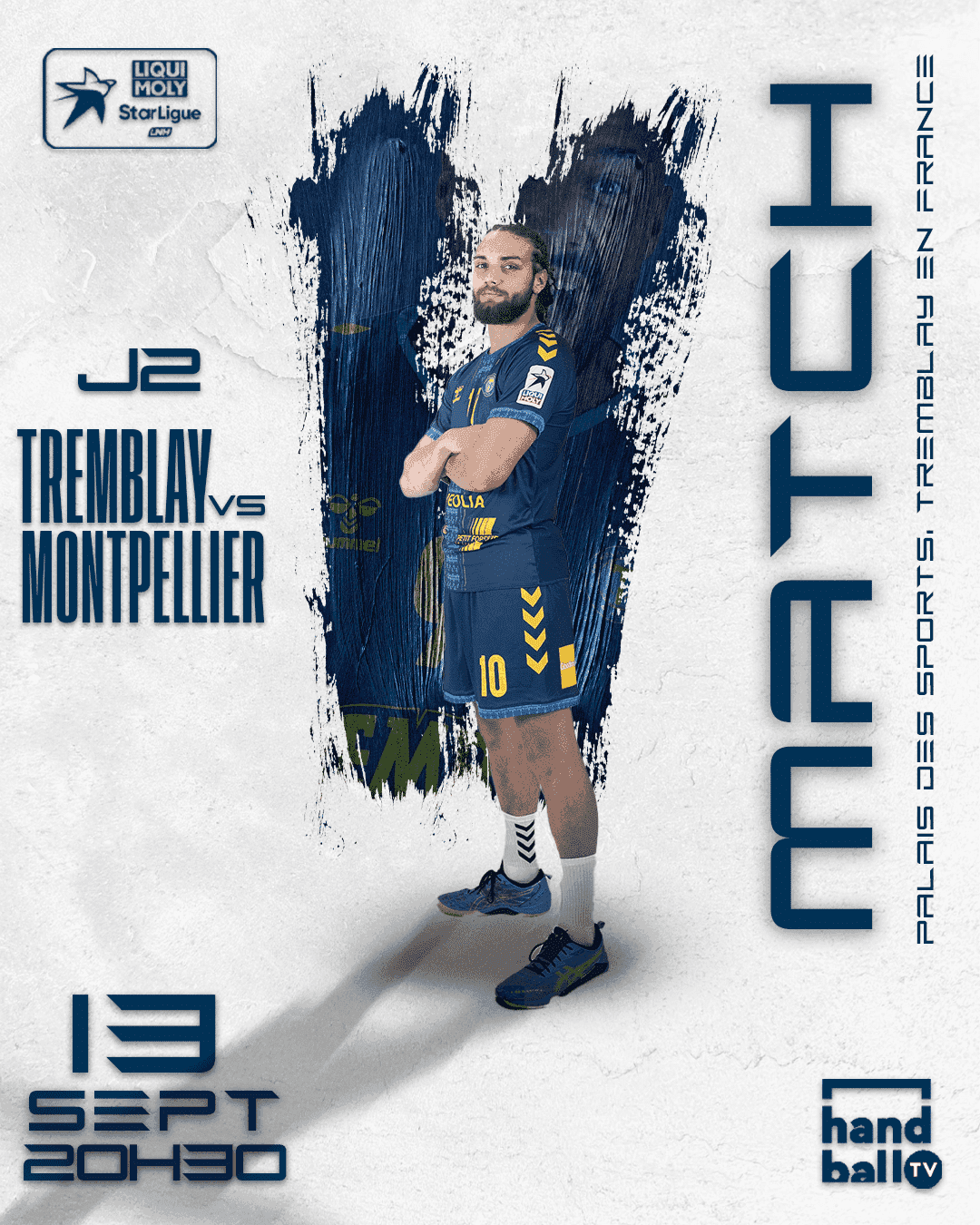 Ouverture de la billetterie pour le premier match du championnat de Daikin Starligue : Tremblay Handball vs Montpellier
