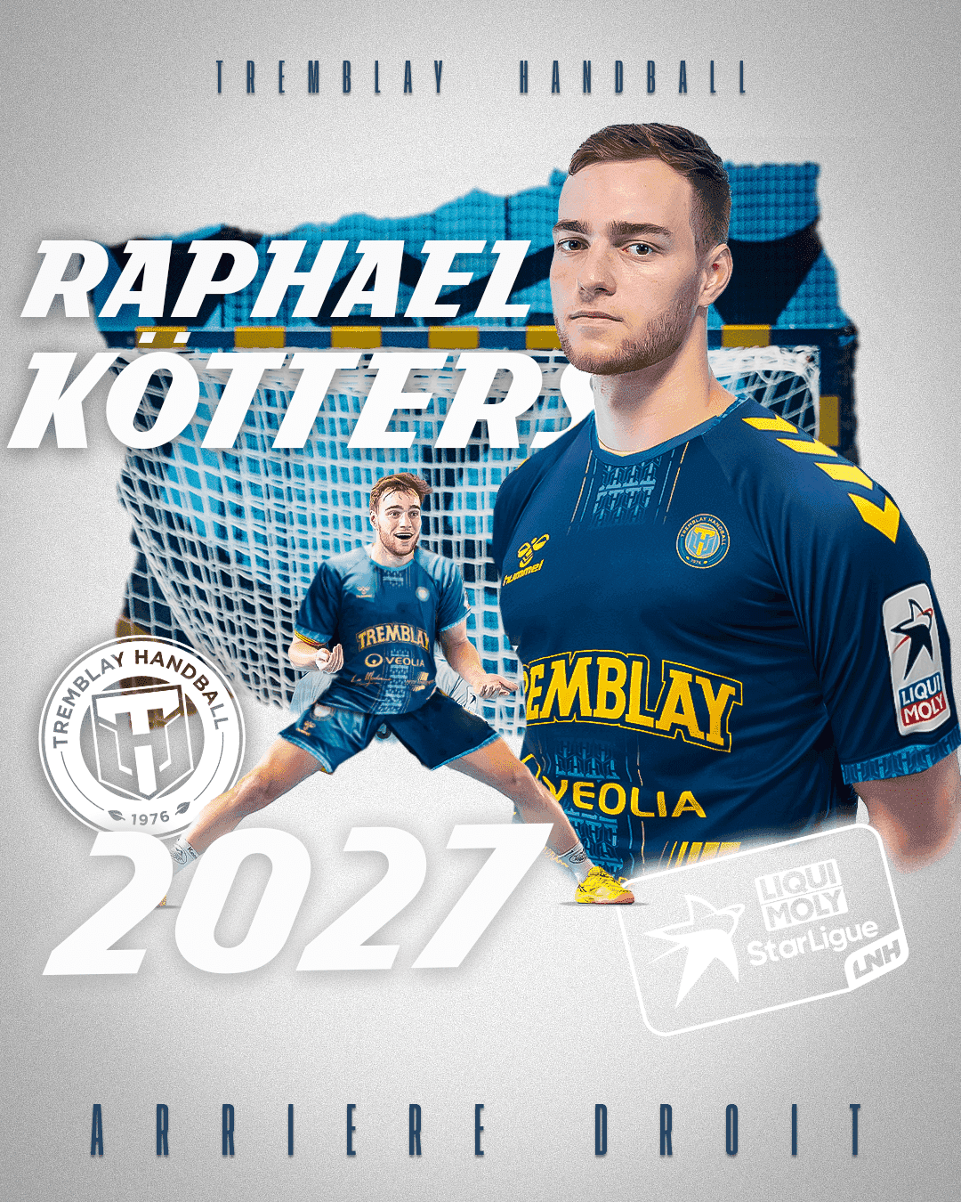 Raphaël Kötters rejoint les rangs Tremblaysiens, pour deux saisons