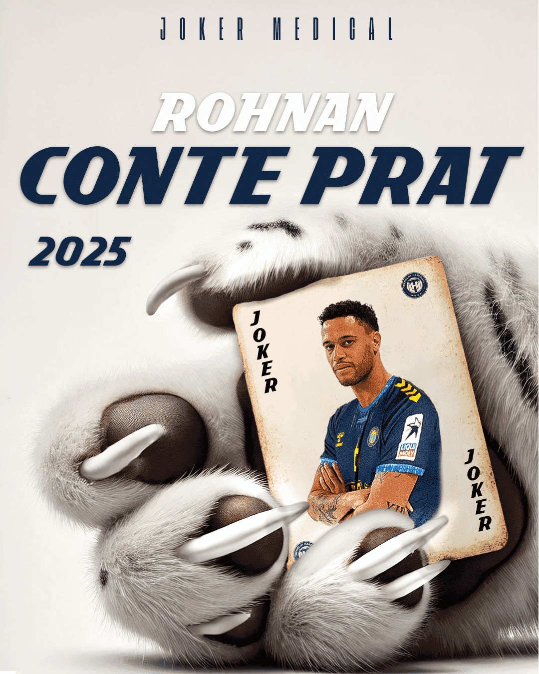 Rohnan Conte Prat rejoint le Tremblay Handball en tant que Joker Médical