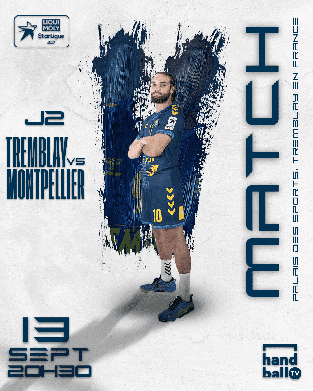 Ouverture de la billetterie pour le premier match du championnat de Daikin Starligue : Tremblay Handball vs Montpellier