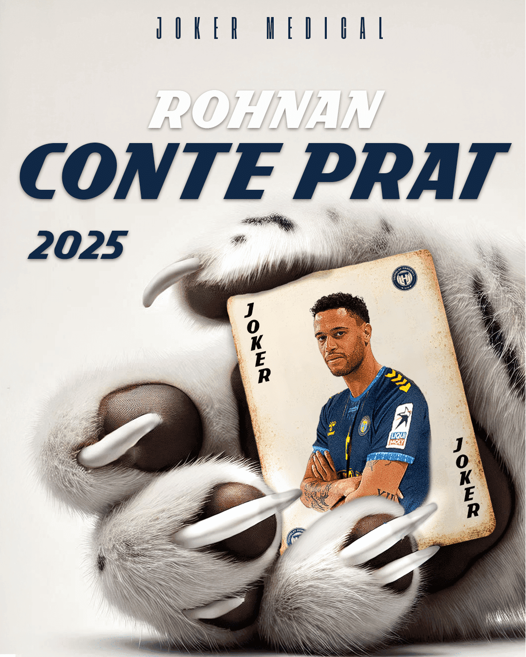 Rohnan Conte Prat rejoint le Tremblay Handball en tant que Joker Médical